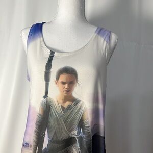 Her Universe Gray Tan Scoop Neck Sleeveless Sundress
